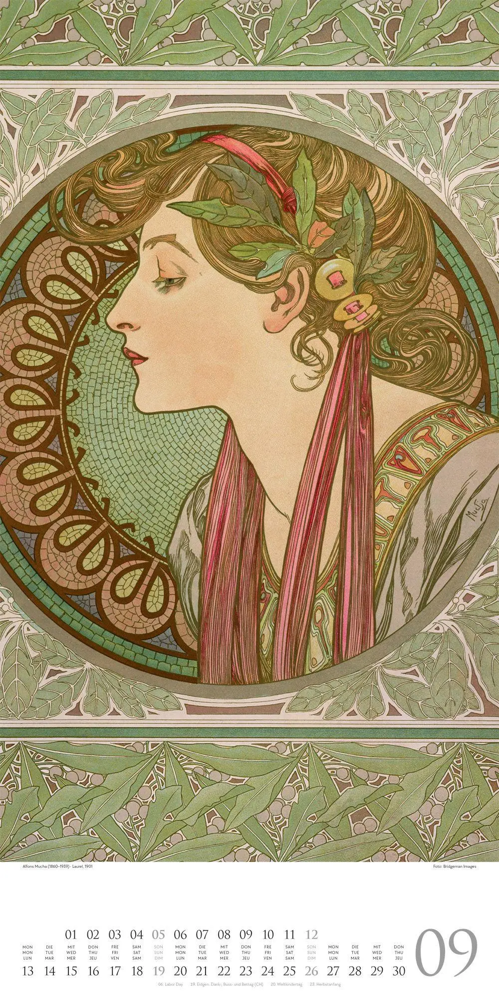 Bild: 9783838427607 | Alfons Mucha Kalender 2027 | Alfons Mucha (u. a.) | Kalender | 14 S.