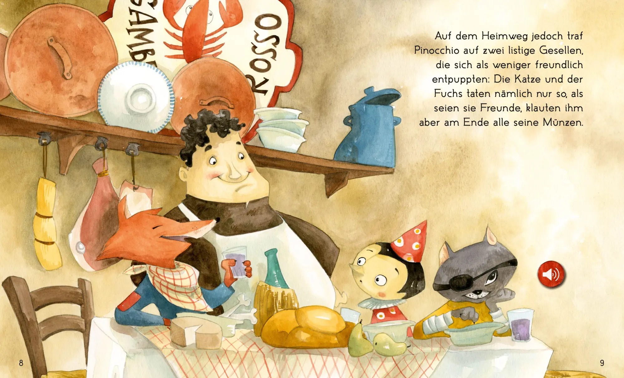 Bild: 9788863127607 | Pinocchio | Der Märchenerzähler Das Märchenbuch zum Anhören | White