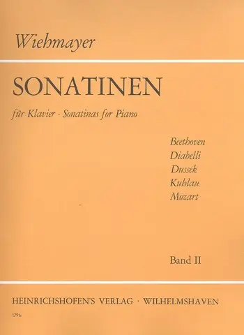 Cover: 9790204497607 | Sonatinen Band 2 | Wiehmayer | Buch | Heinrichshofen Verlag