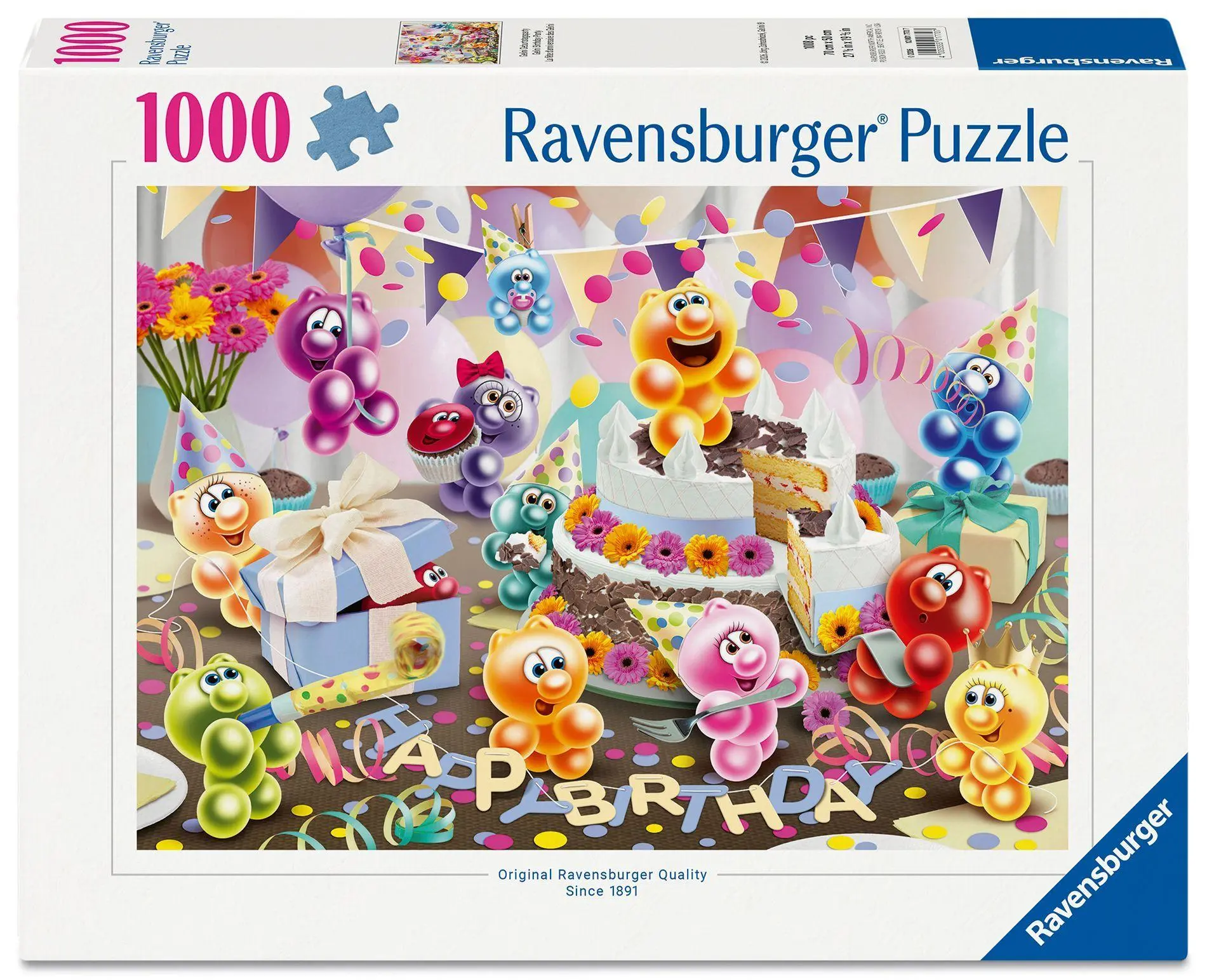 Cover: 4005555017707 | Erwachsenenpuzzle 1000 Teile - Gelini Geburtstagsparty | Spiel | 2026