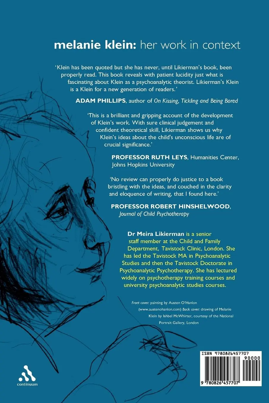 Rückseite: 9780826457707 | Melanie Klein | Her Work in Context | Meira Likierman | Taschenbuch
