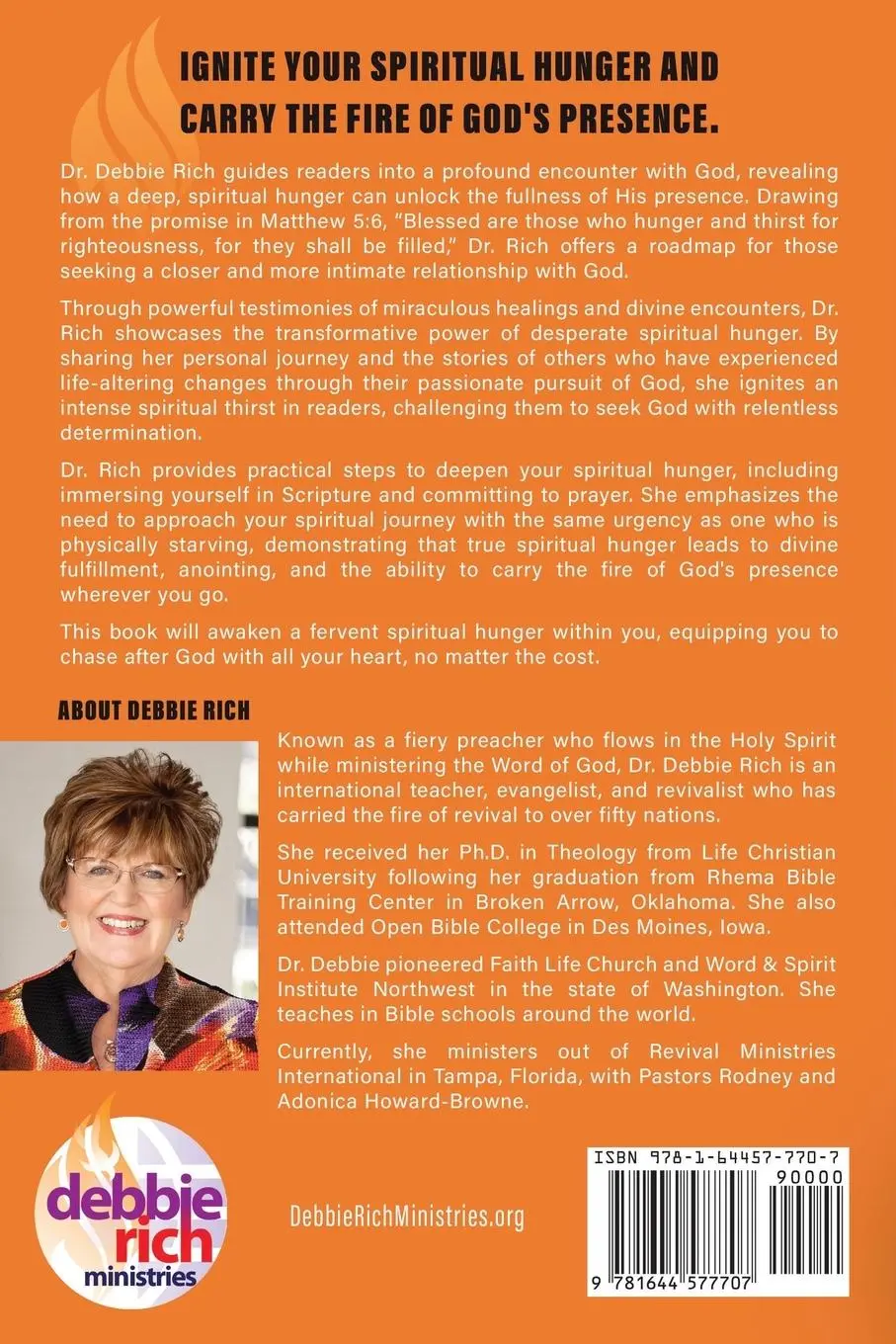 Rückseite: 9781644577707 | Desperate Hunger Gets God's Attention | Debbie Rich | Taschenbuch