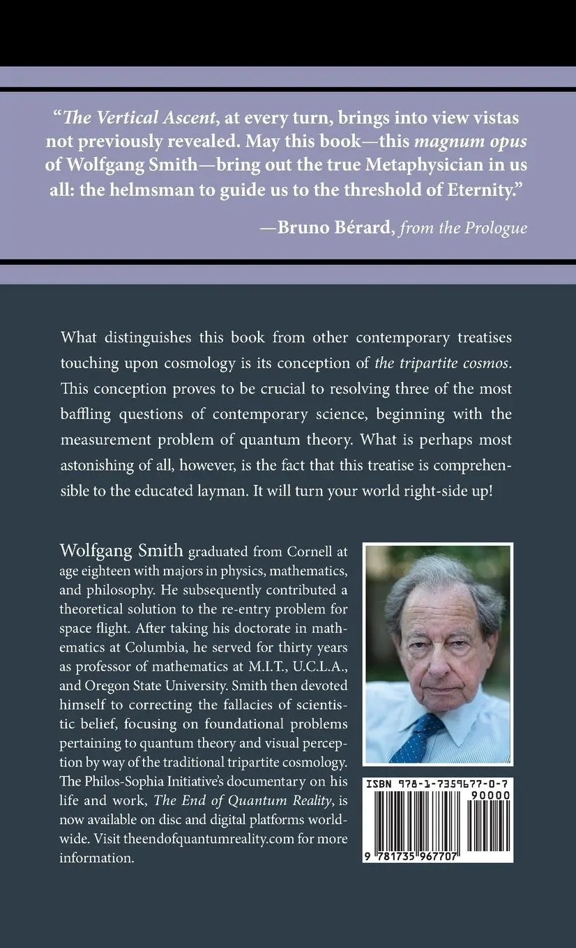 Rückseite: 9781735967707 | The Vertical Ascent | Wolfgang Smith | Buch | Englisch | 2021