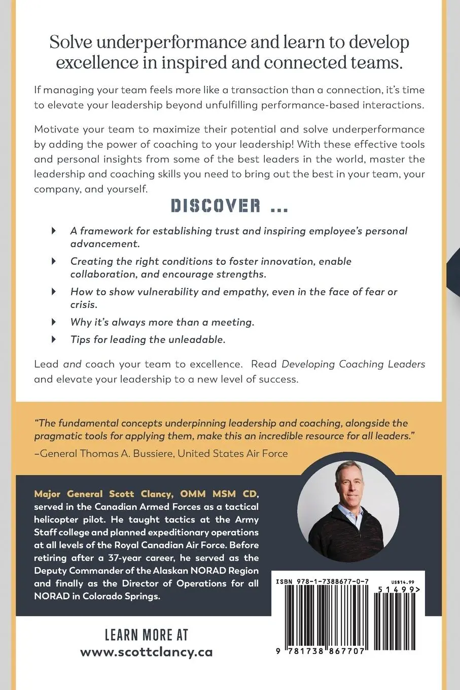 Rückseite: 9781738867707 | Developing Coaching Leaders | Scott Clancy | Taschenbuch | Englisch