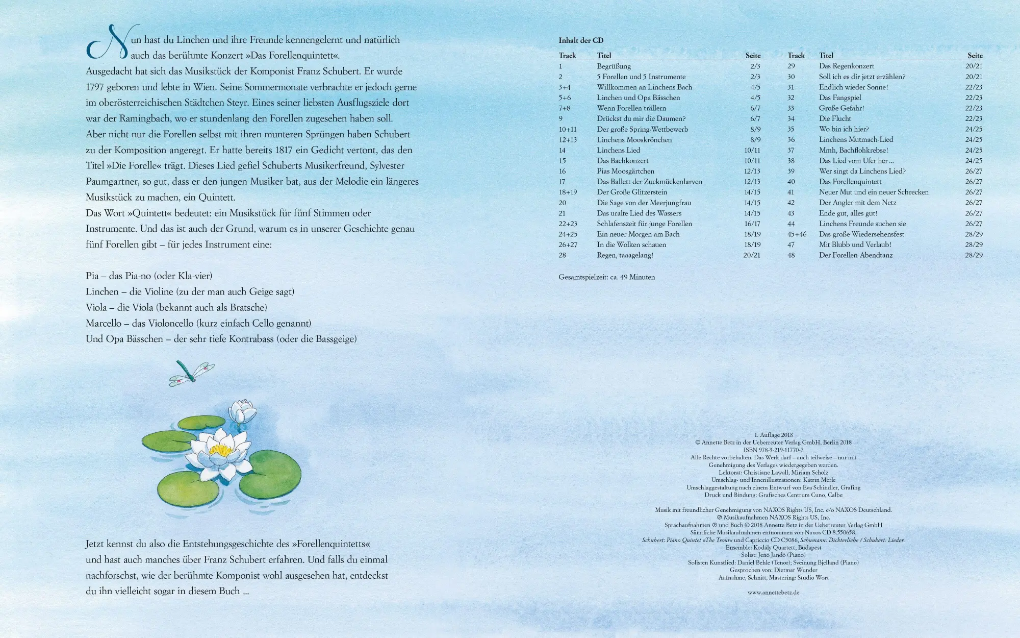 Bild: 9783219117707 | Die Forelle | Susa Hämmerle | Buch | Das musikalische Bilderbuch