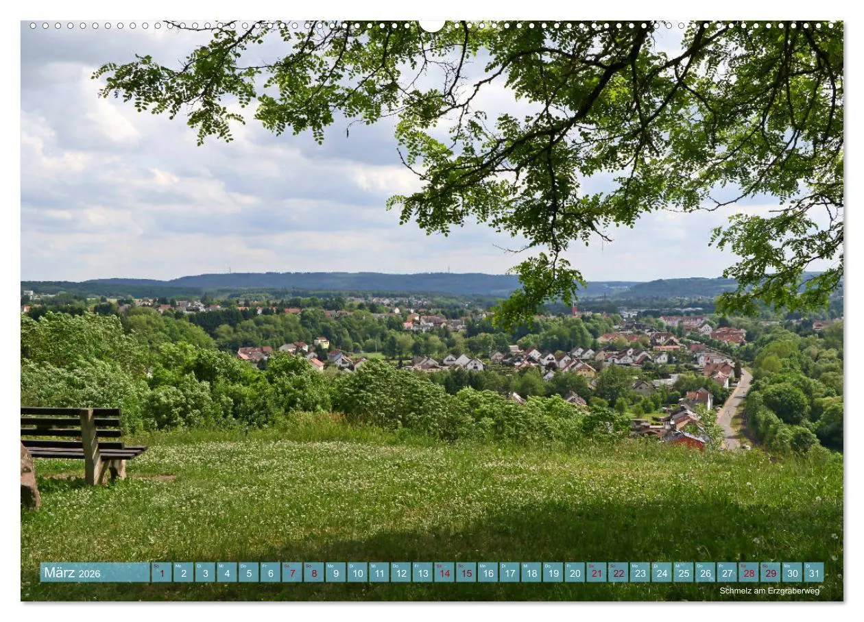 Bild: 9783457717707 | SAARLAND - AUSSICHTSREICH (hochwertiger Premium Wandkalender 2026...