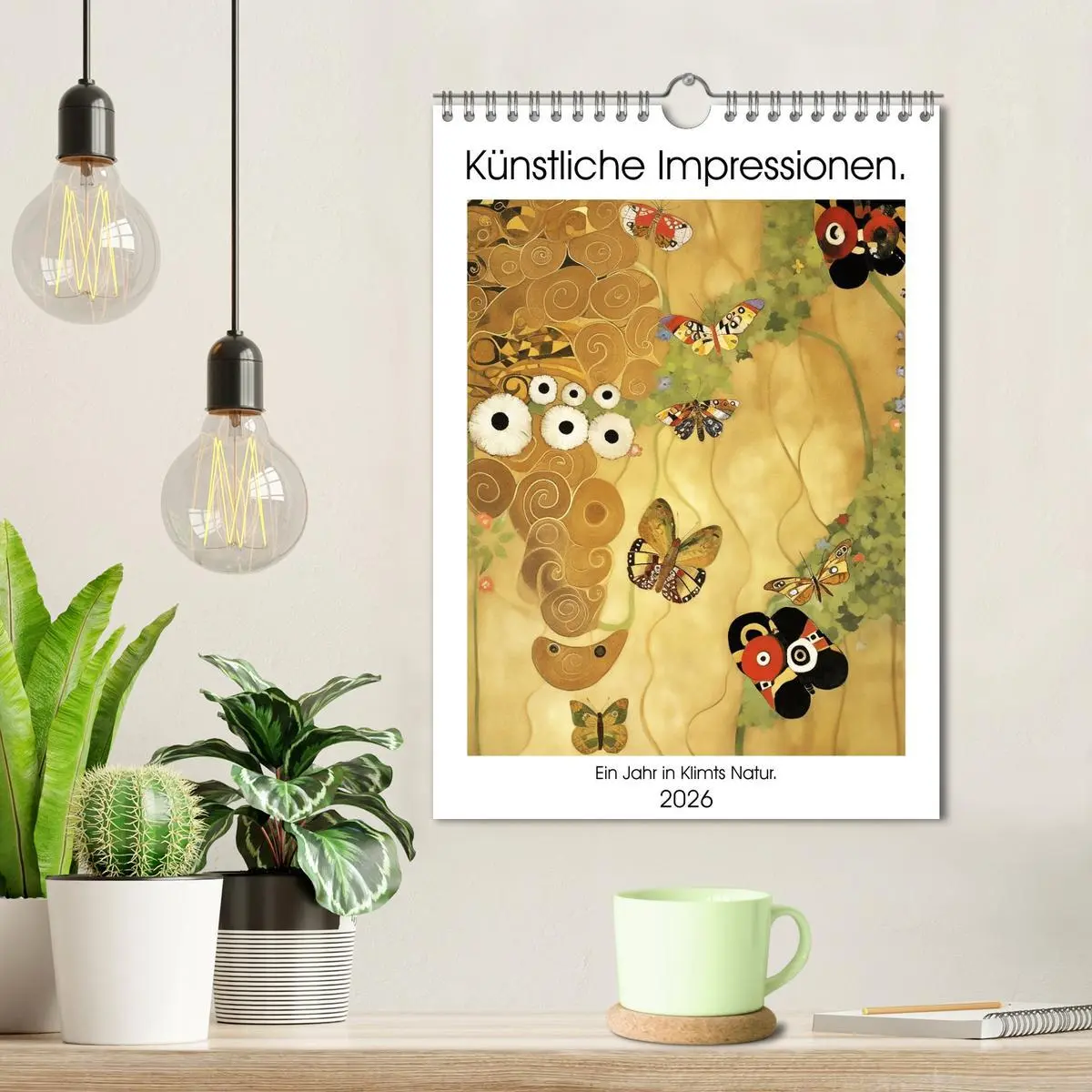 Bild: 9783516287707 | Künstliche Impressionen. Ein Jahr in Klimts Natur. (Wandkalender...
