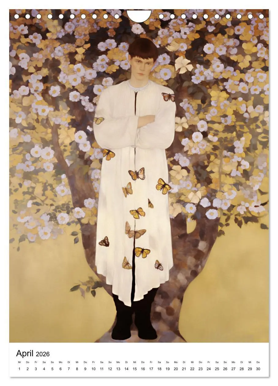 Bild: 9783516287707 | Künstliche Impressionen. Ein Jahr in Klimts Natur. (Wandkalender...