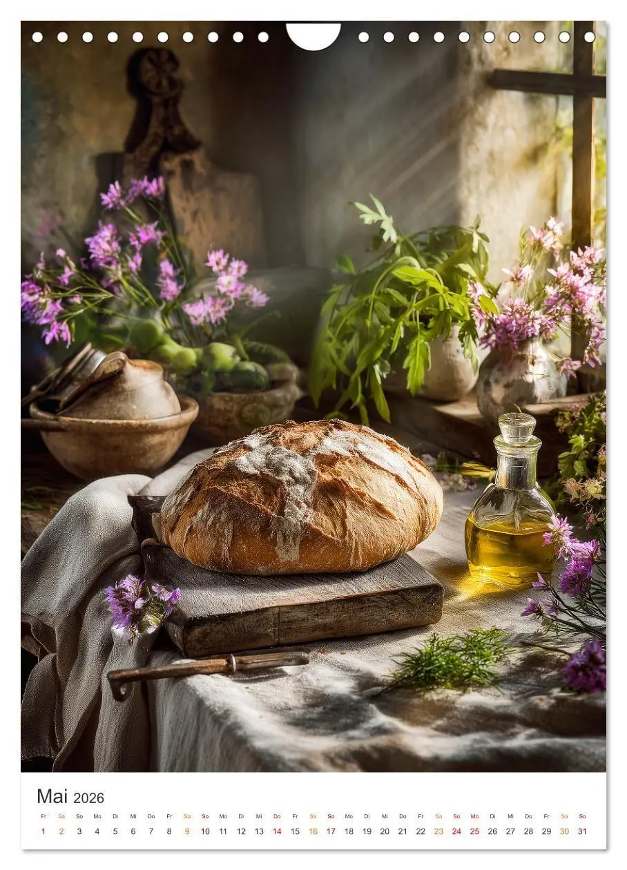 Bild: 9783516737707 | Genussmomente (Wandkalender 2026 DIN A4 hoch), CALVENDO Monatskalender