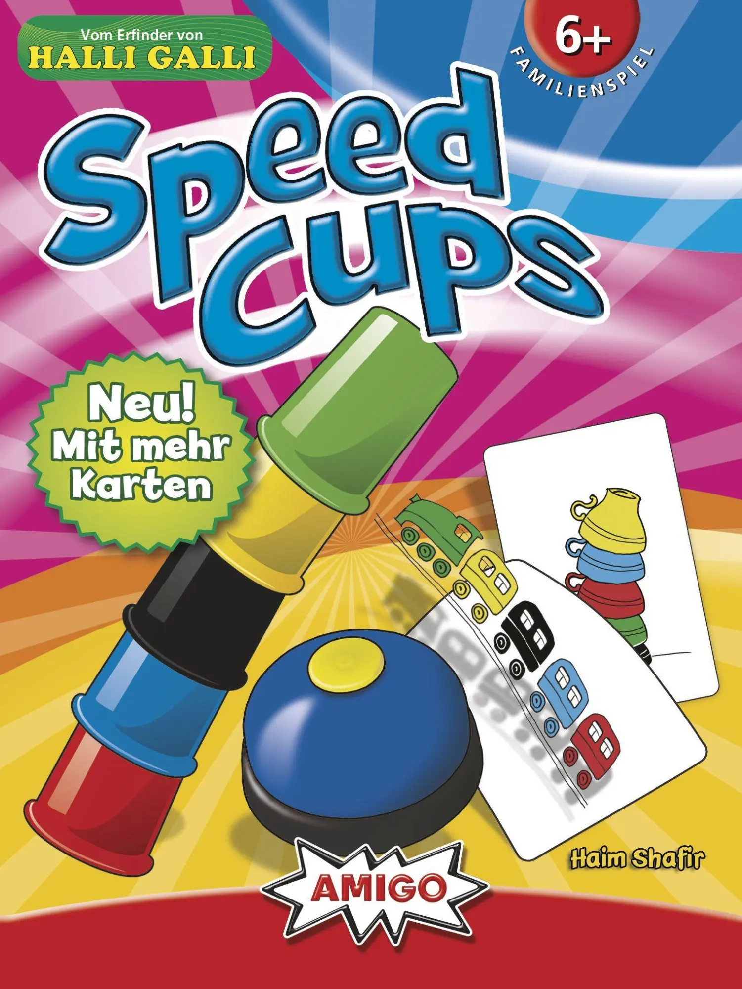 Cover: 4007396037807 | Speed Cups | AMIGO - Familien- und Gesellschaftsspiel | Haim Shafir
