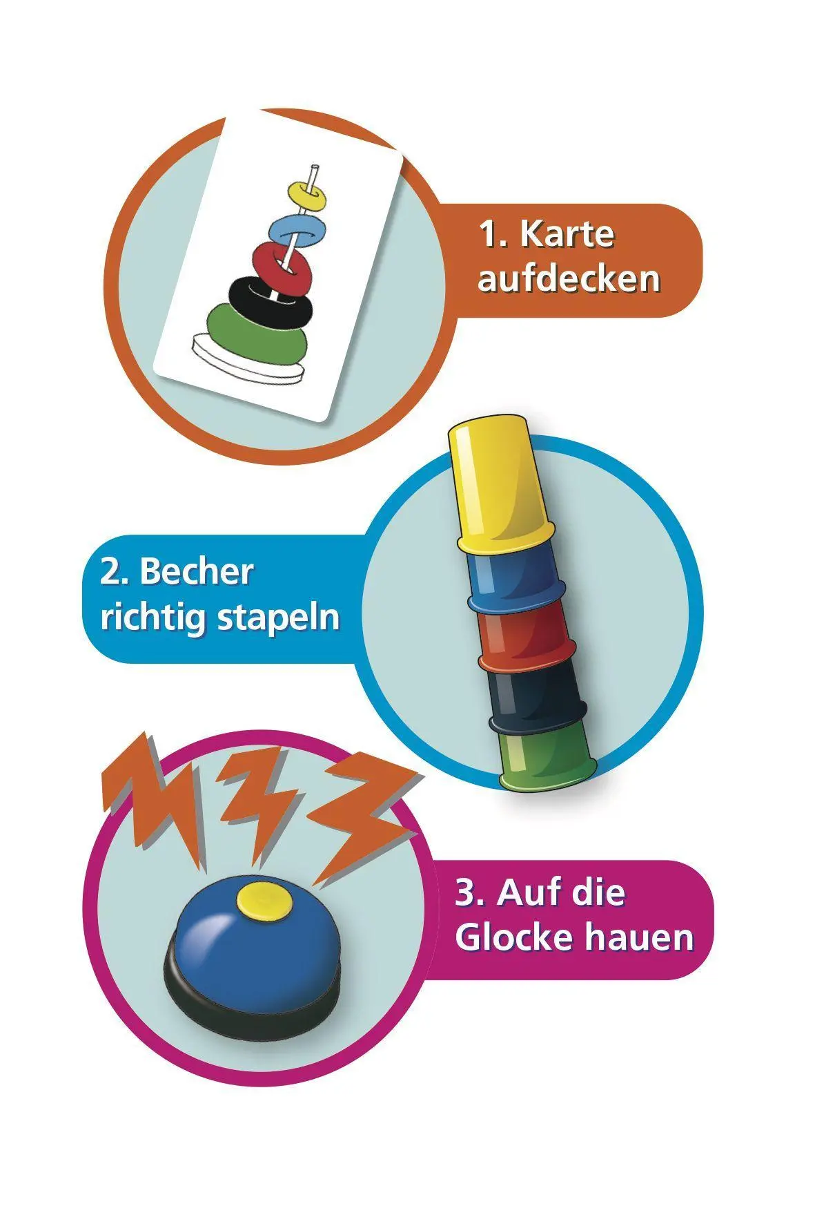 Bild: 4007396037807 | Speed Cups | AMIGO - Familien- und Gesellschaftsspiel | Haim Shafir