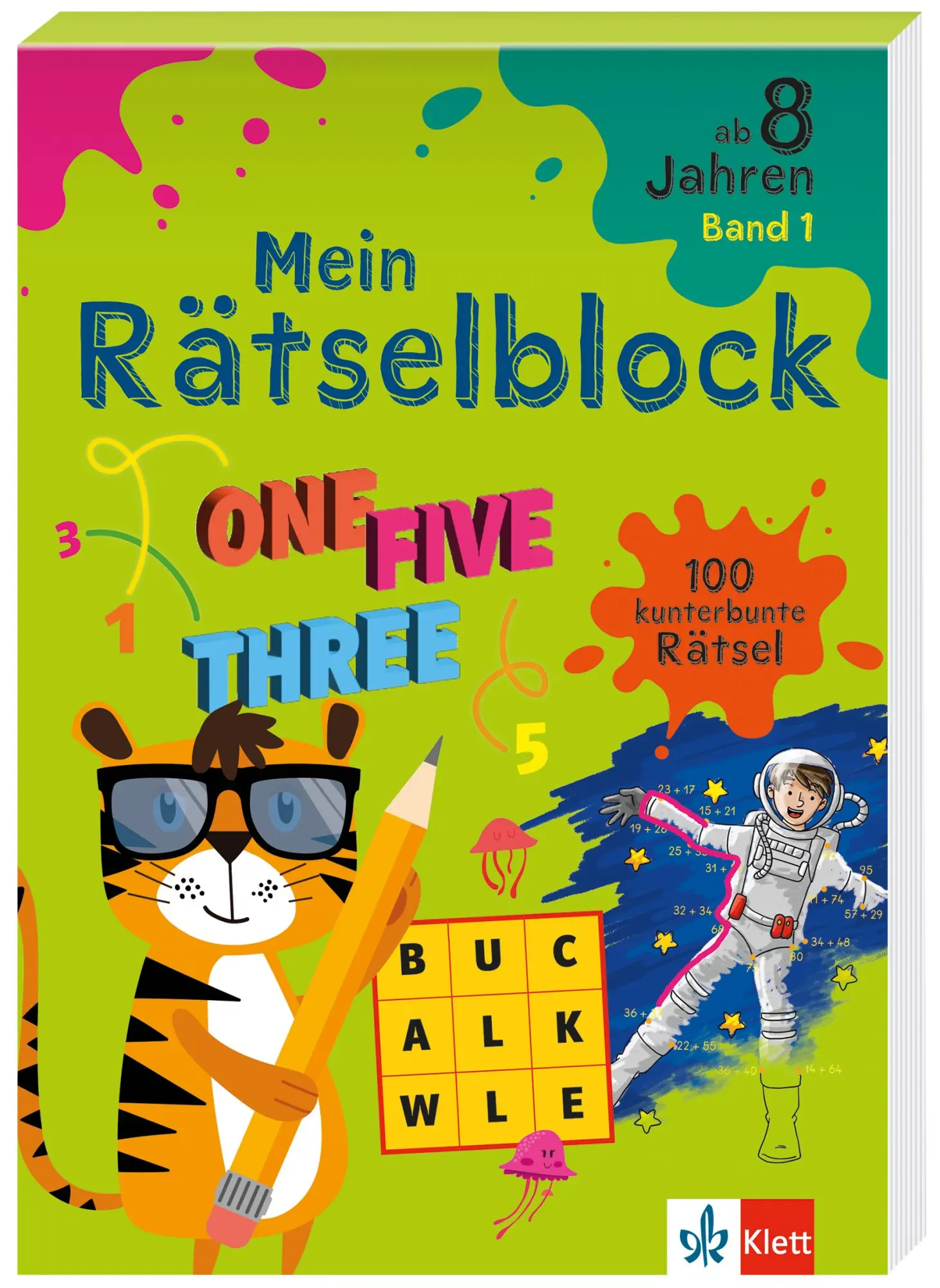 Cover: 9783129497807 | Klett mein Rätselblock ab 8 Jahren Band 1 | 100 kunterbunte Rätsel
