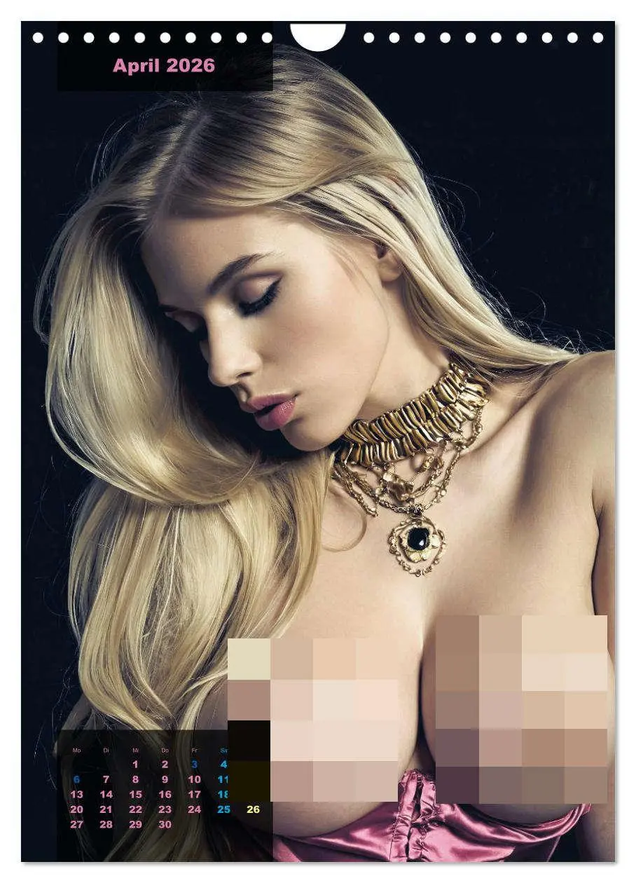 Bild: 9783457257807 | Blonde Girls typisch pink (Wandkalender 2026 DIN A4 hoch), CALVENDO...