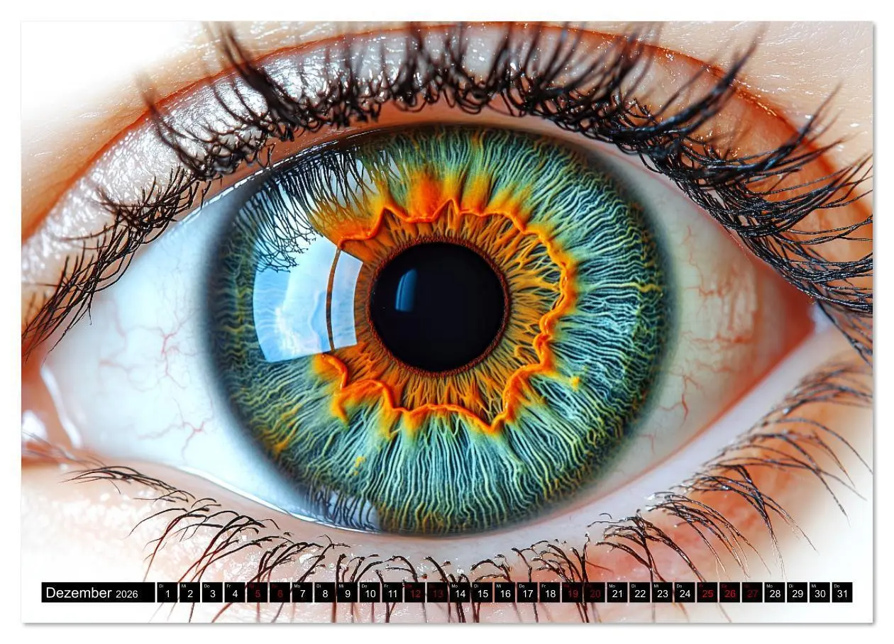 Bild: 9783457327807 | Iris Kunstkalender - Die faszinierende Welt der magischen Augen...