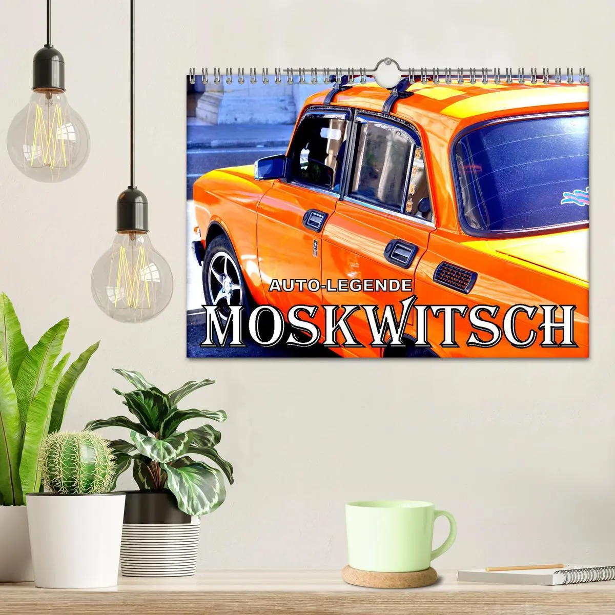 Bild: 9783516037807 | AUTO-LEGENDE MOSKWITSCH (Wandkalender 2026 DIN A4 quer), CALVENDO...