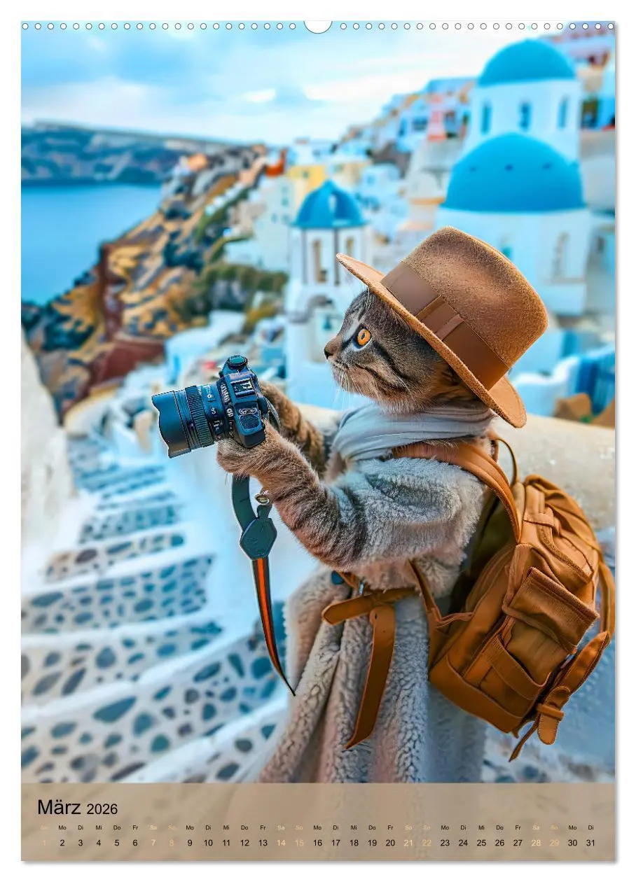 Bild: 9783516277807 | Katzen auf Abenteuerreise - Globetrotter-Katzen entdecke ferne...
