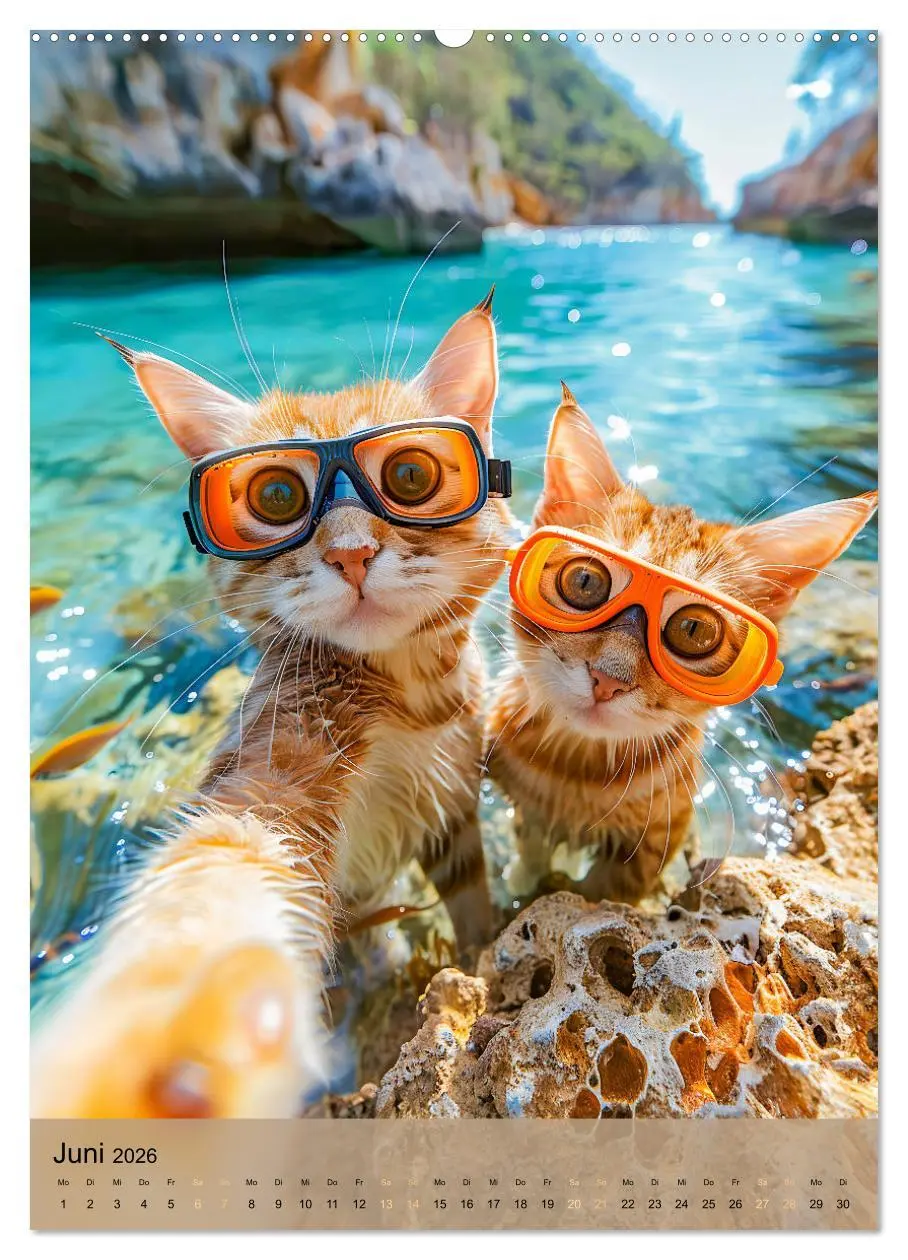 Bild: 9783516277807 | Katzen auf Abenteuerreise - Globetrotter-Katzen entdecke ferne...