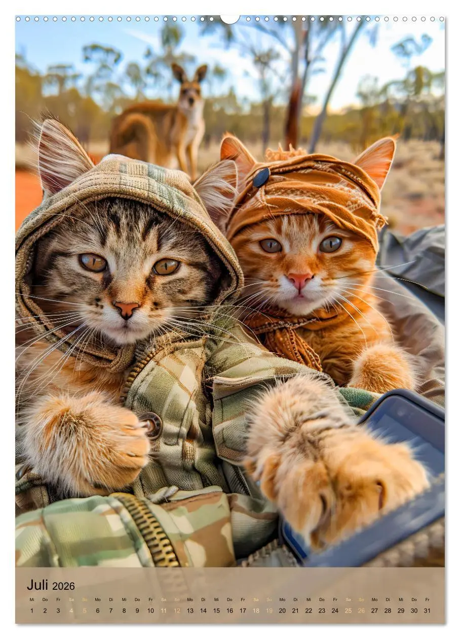 Bild: 9783516277807 | Katzen auf Abenteuerreise - Globetrotter-Katzen entdecke ferne...