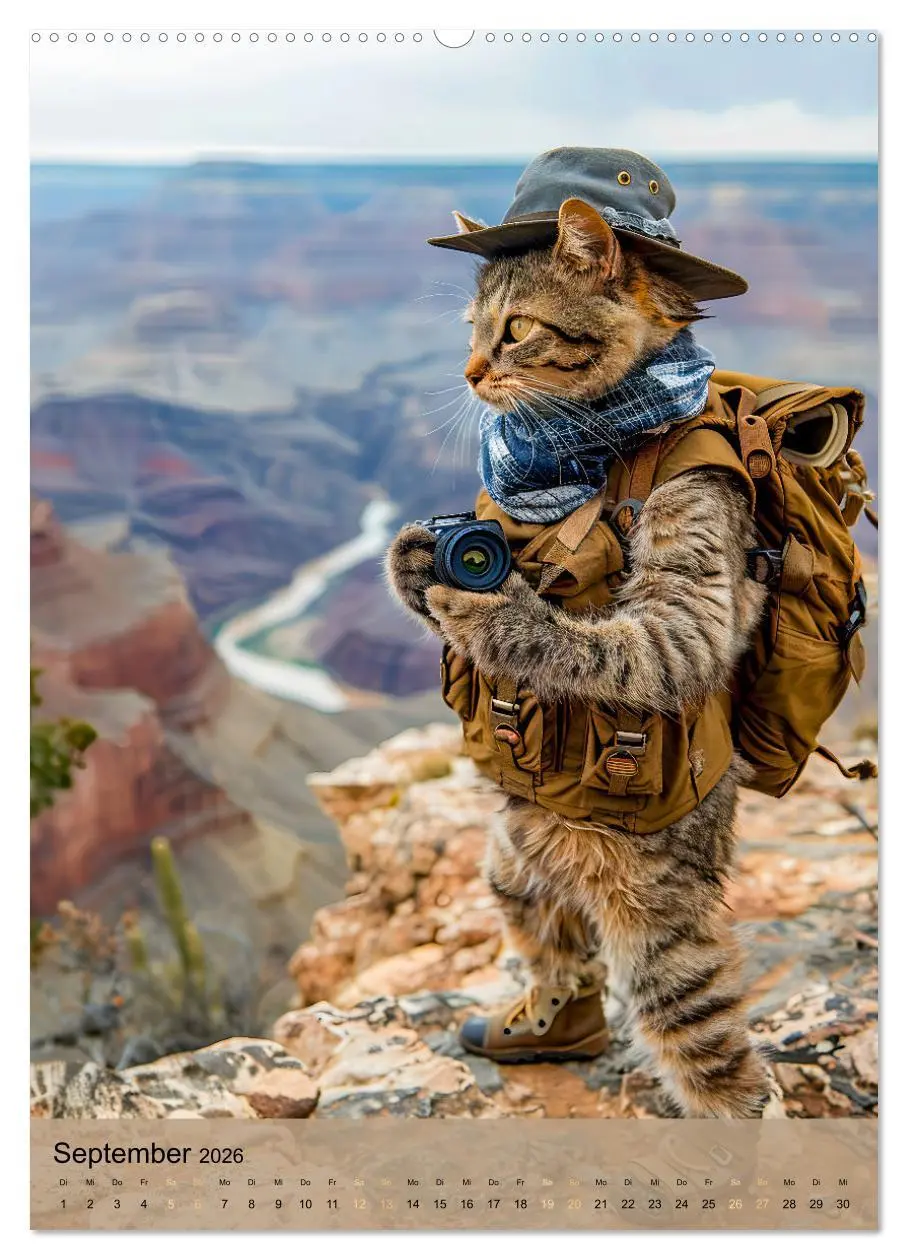 Bild: 9783516277807 | Katzen auf Abenteuerreise - Globetrotter-Katzen entdecke ferne...