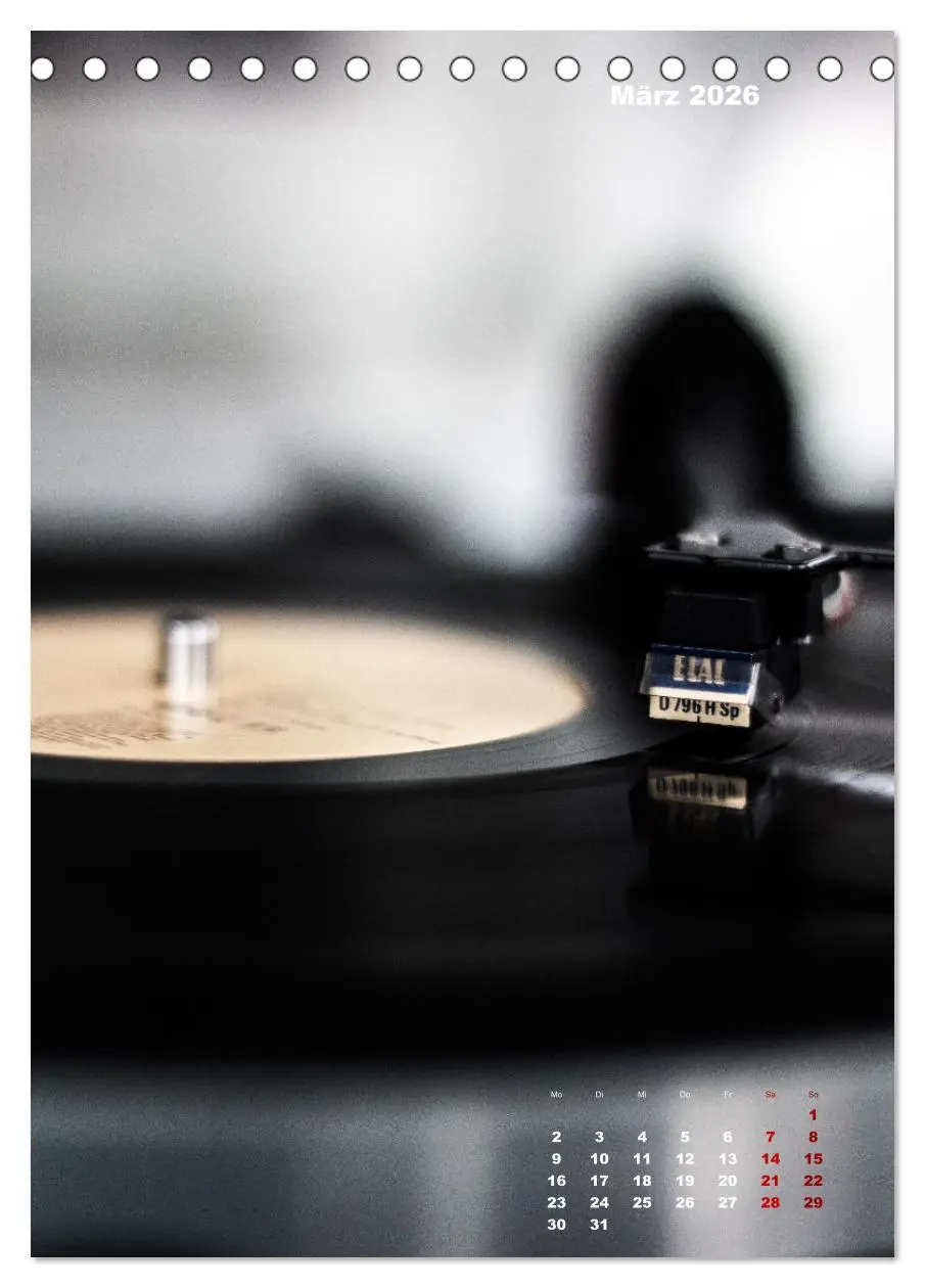 Bild: 9783516347807 | Der Klang von Musik (Tischkalender 2026 DIN A5 hoch), CALVENDO...