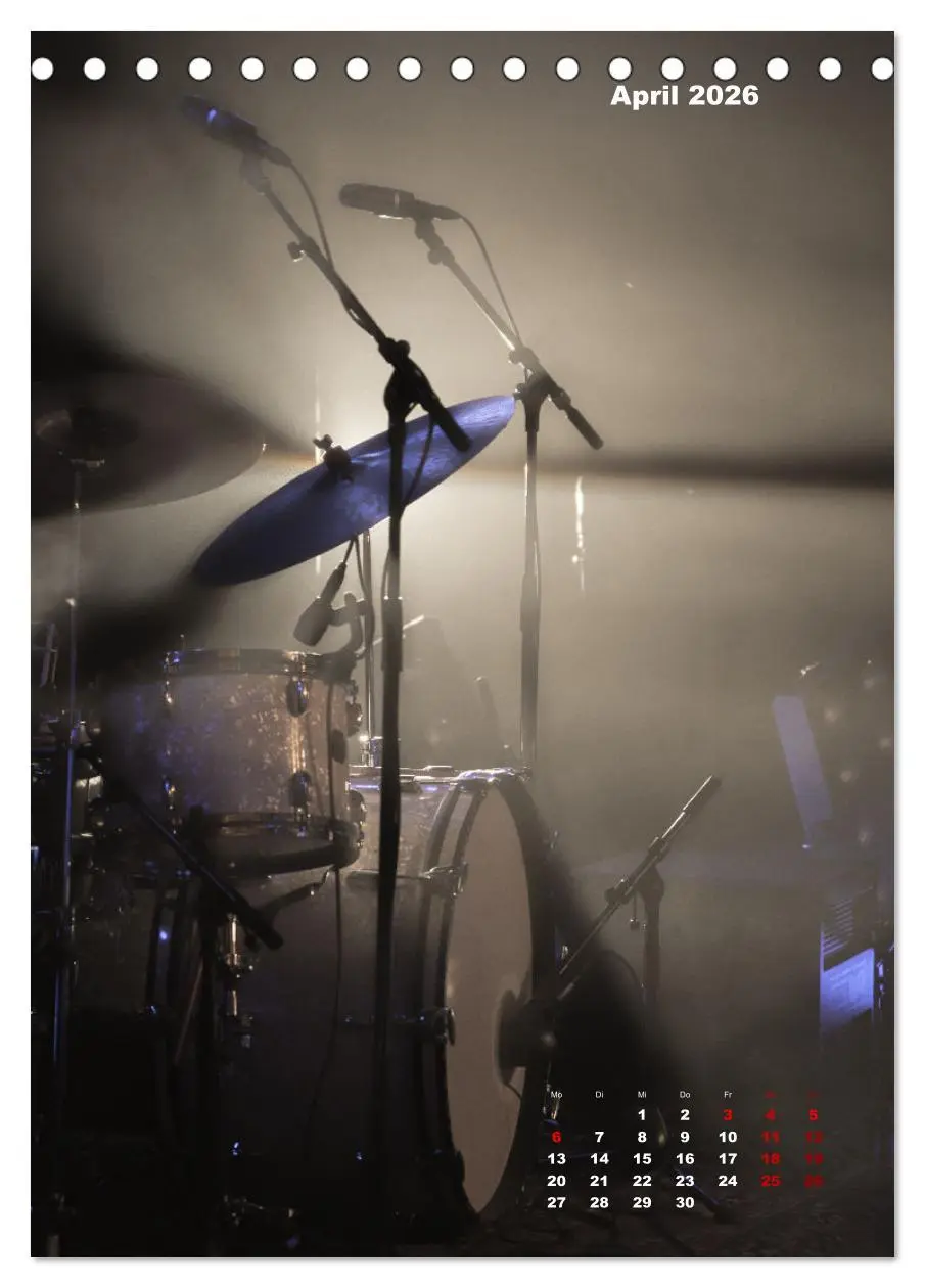 Bild: 9783516347807 | Der Klang von Musik (Tischkalender 2026 DIN A5 hoch), CALVENDO...