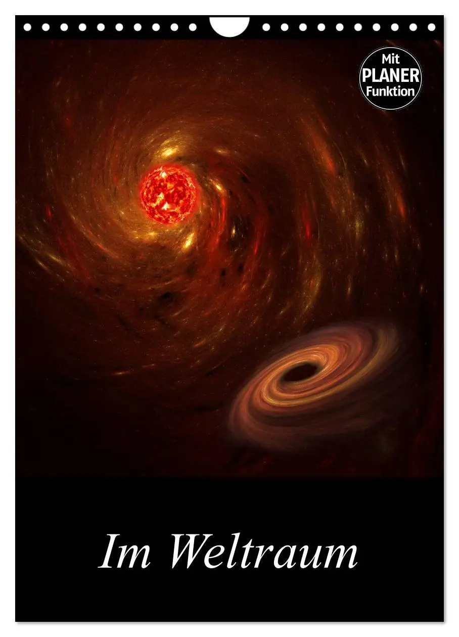 Cover: 9783516417807 | Im Weltraum (Wandkalender 2026 DIN A4 hoch), CALVENDO Monatskalender
