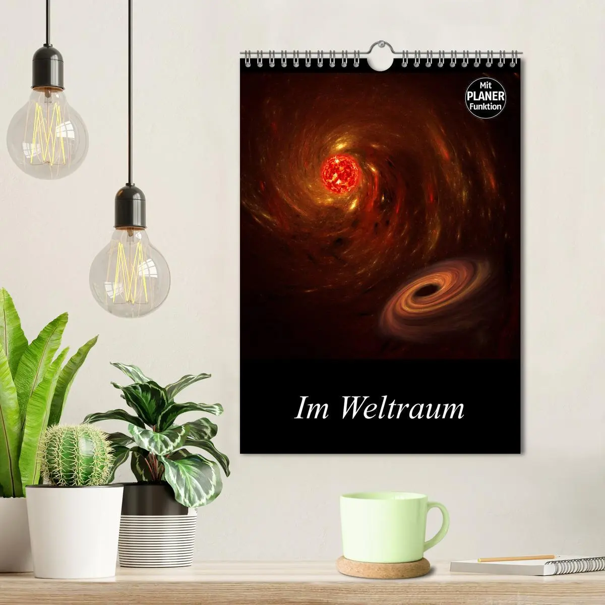 Bild: 9783516417807 | Im Weltraum (Wandkalender 2026 DIN A4 hoch), CALVENDO Monatskalender