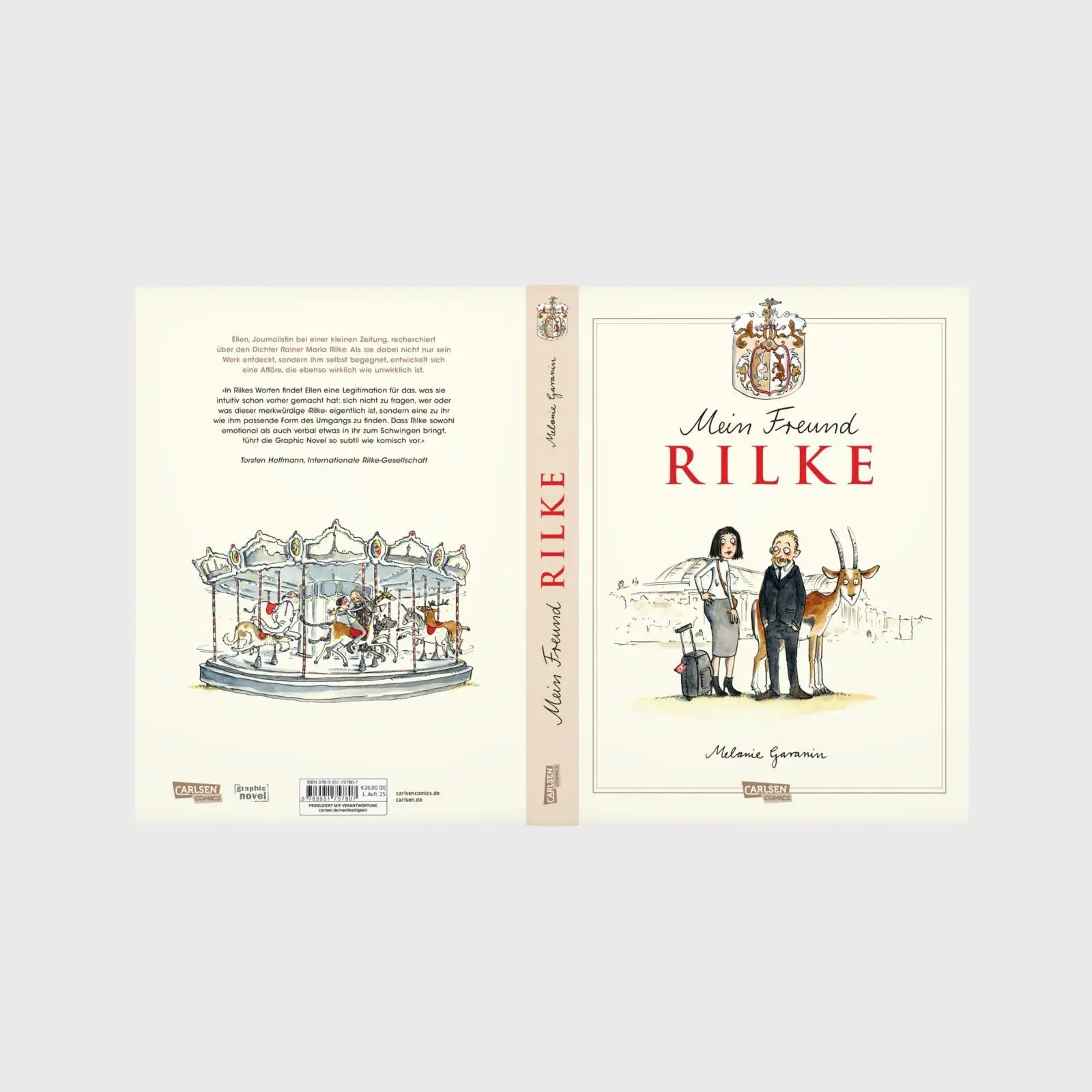 Bild: 9783551757807 | Mein Freund Rilke | Melanie Garanin | Buch | 192 S. | Deutsch | 2025