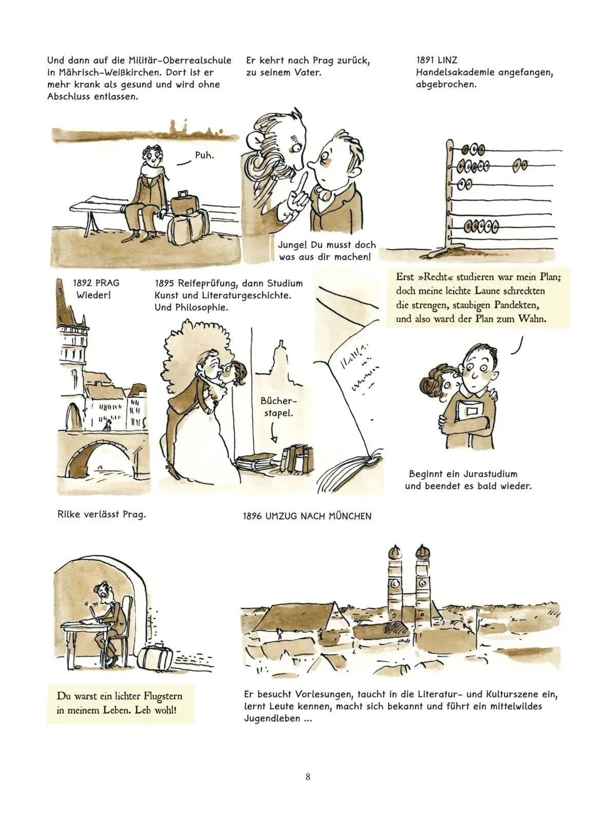 Bild: 9783551757807 | Mein Freund Rilke | Melanie Garanin | Buch | 192 S. | Deutsch | 2025