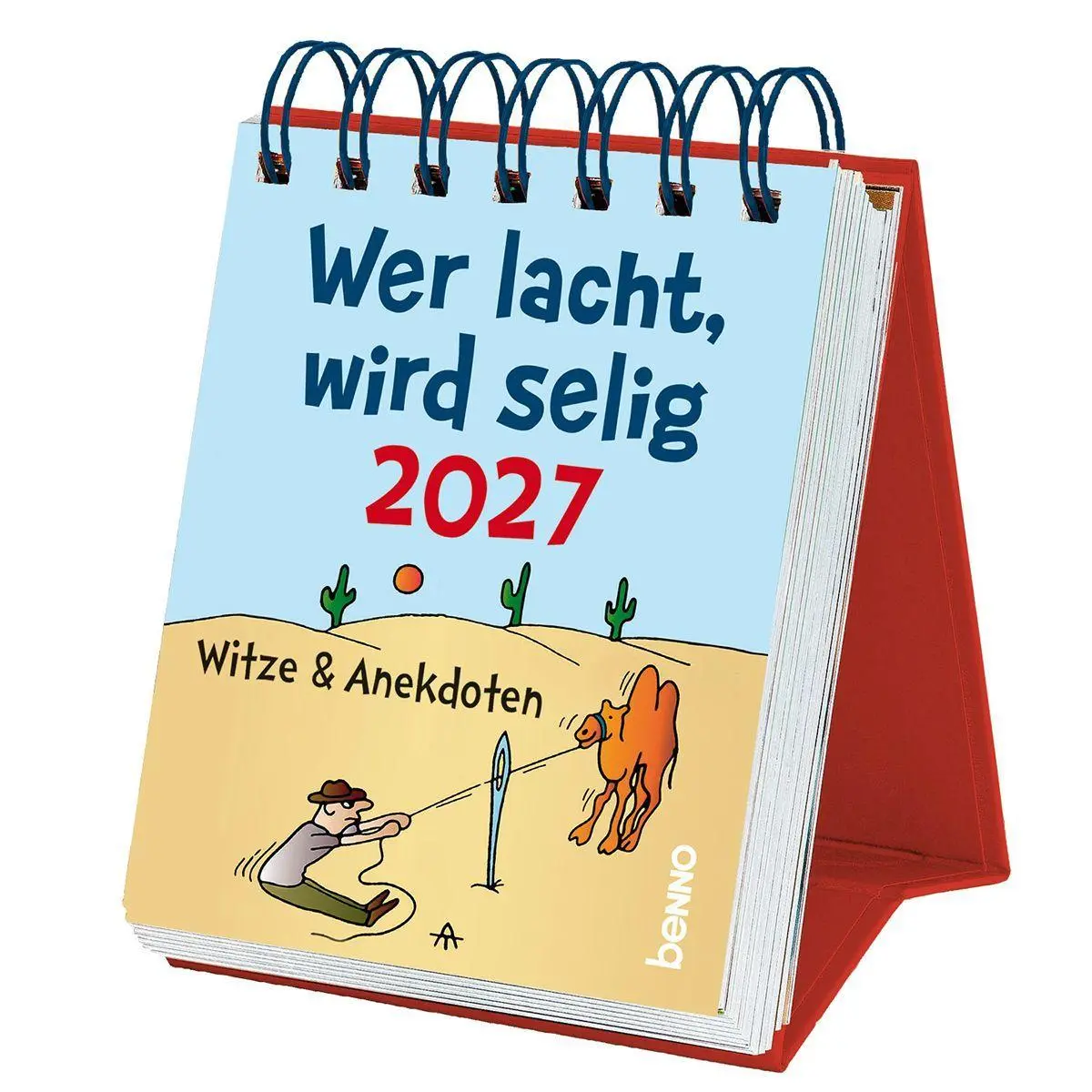Cover: 9783746267807 | Wer lacht, wird selig 2027 | Witze &amp; Anekdoten | Kalender | 365 S.