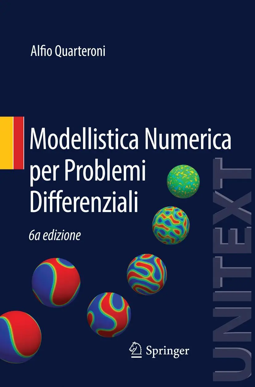 Cover: 9788847057807 | Modellistica Numerica per Problemi Differenziali | Alfio Quarteroni