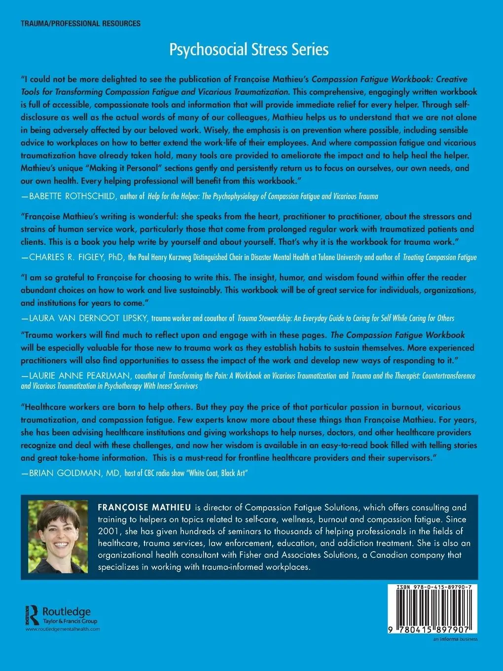 Rückseite: 9780415897907 | The Compassion Fatigue Workbook | Françoise Mathieu | Taschenbuch