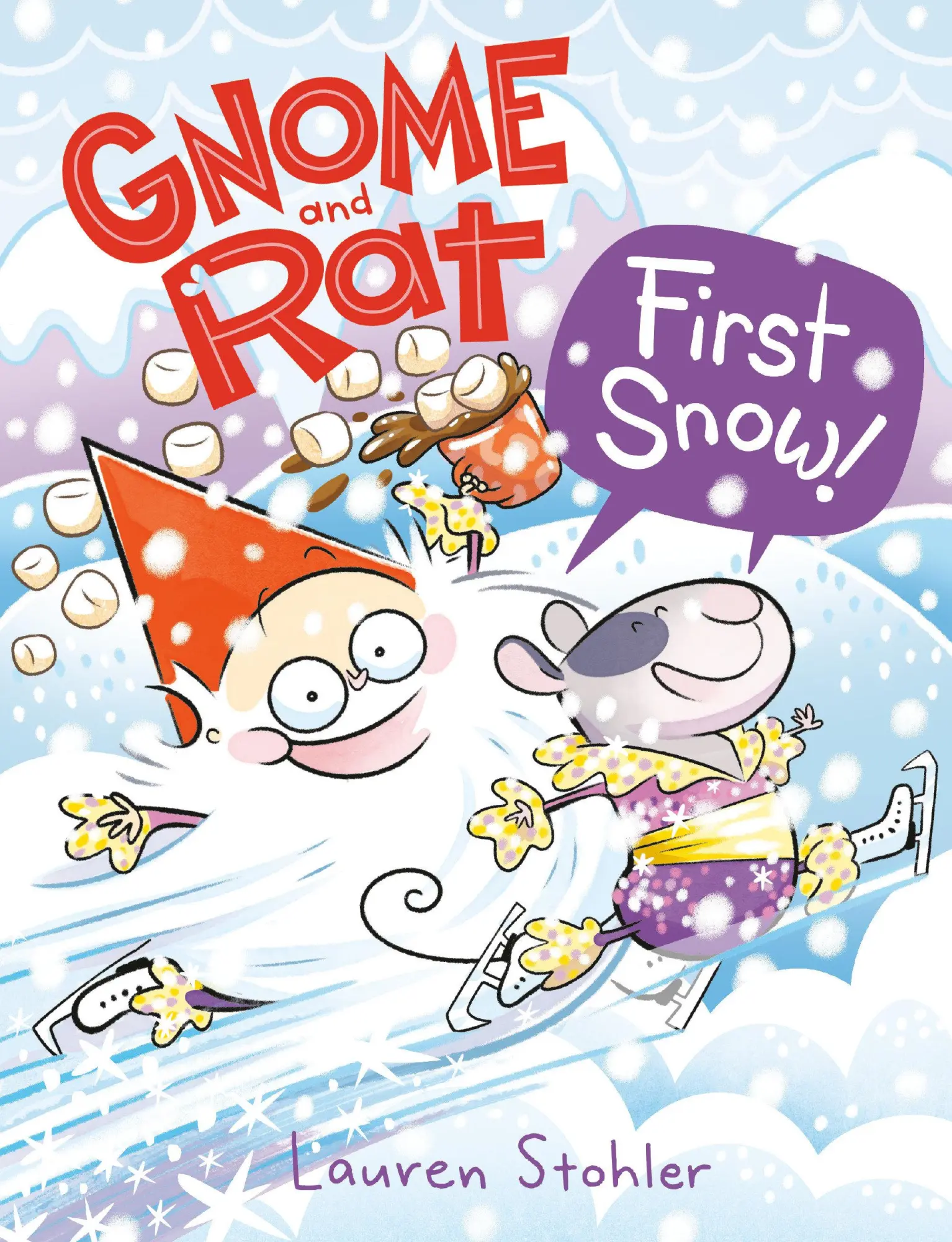 Cover: 9780593487907 | Gnome and Rat: First Snow! | (A Graphic Novel) | Lauren Stohler | Buch