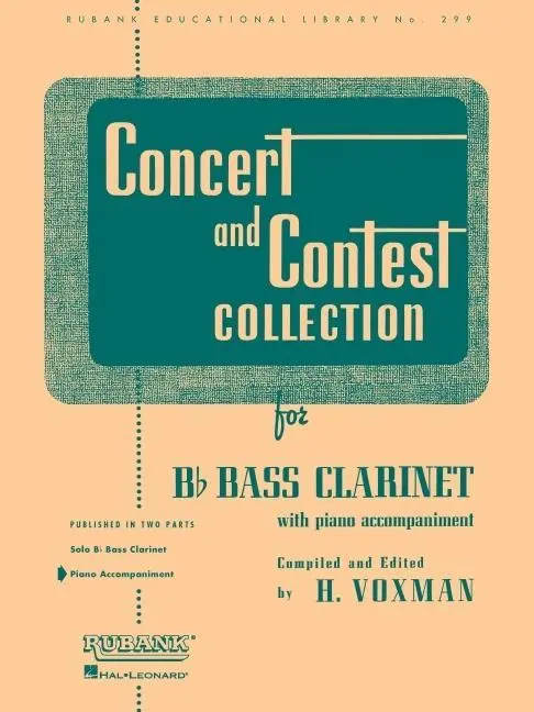Cover: 9781458437907 | Concert and Contest Collection for BB Bass Clarinet | H. Voxman | Buch