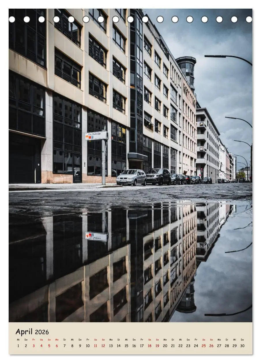 Bild: 9783516337907 | Hamburg Spiegelungen 2026 (Tischkalender 2026 DIN A5 hoch),...