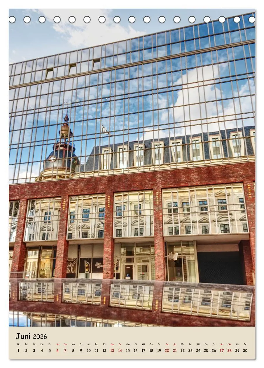 Bild: 9783516337907 | Hamburg Spiegelungen 2026 (Tischkalender 2026 DIN A5 hoch),...