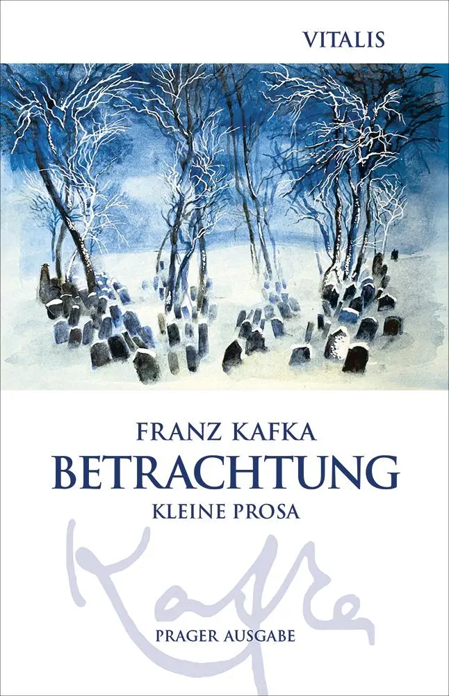 Cover: 9783899197907 | Betrachtung (Prager Ausgabe) | Kleine Prosa | Franz Kafka | Buch