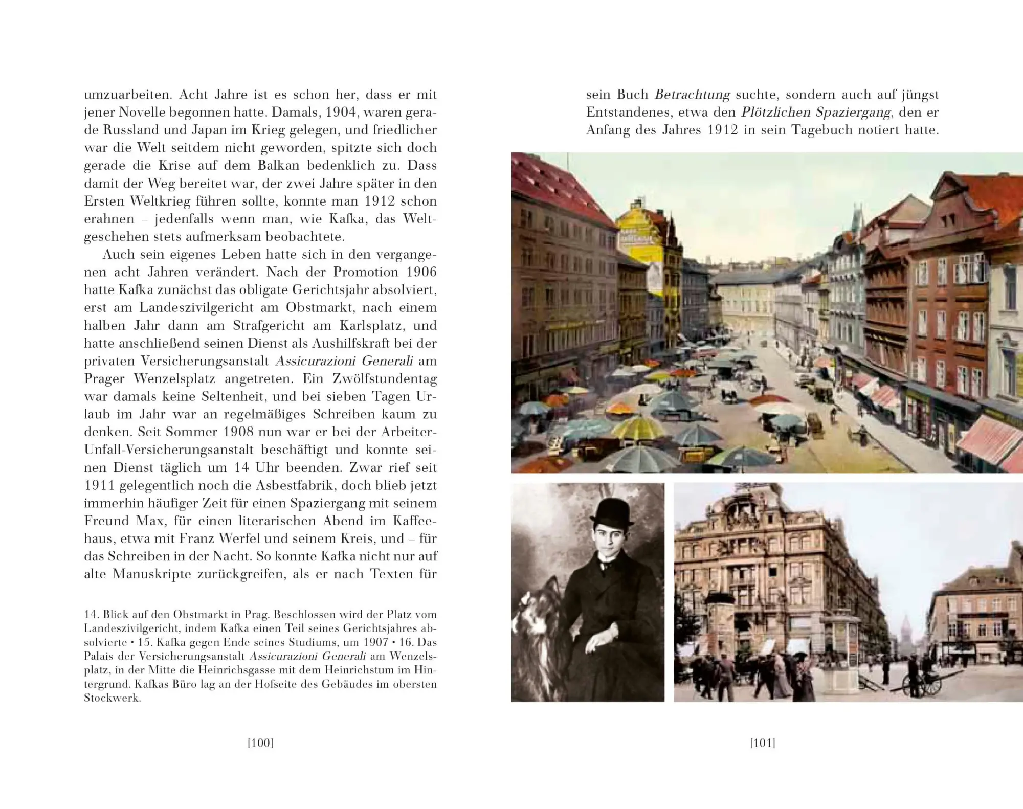 Bild: 9783899197907 | Betrachtung (Prager Ausgabe) | Kleine Prosa | Franz Kafka | Buch