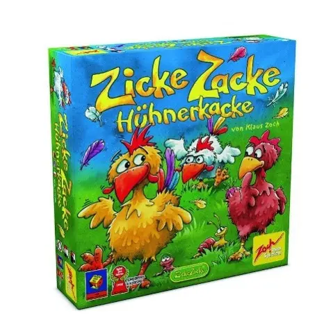 Cover: 4015682218007 | Zicke Zacke Hühnerkacke | Klaus Zoch | Spiel | Brettspiel | 21800