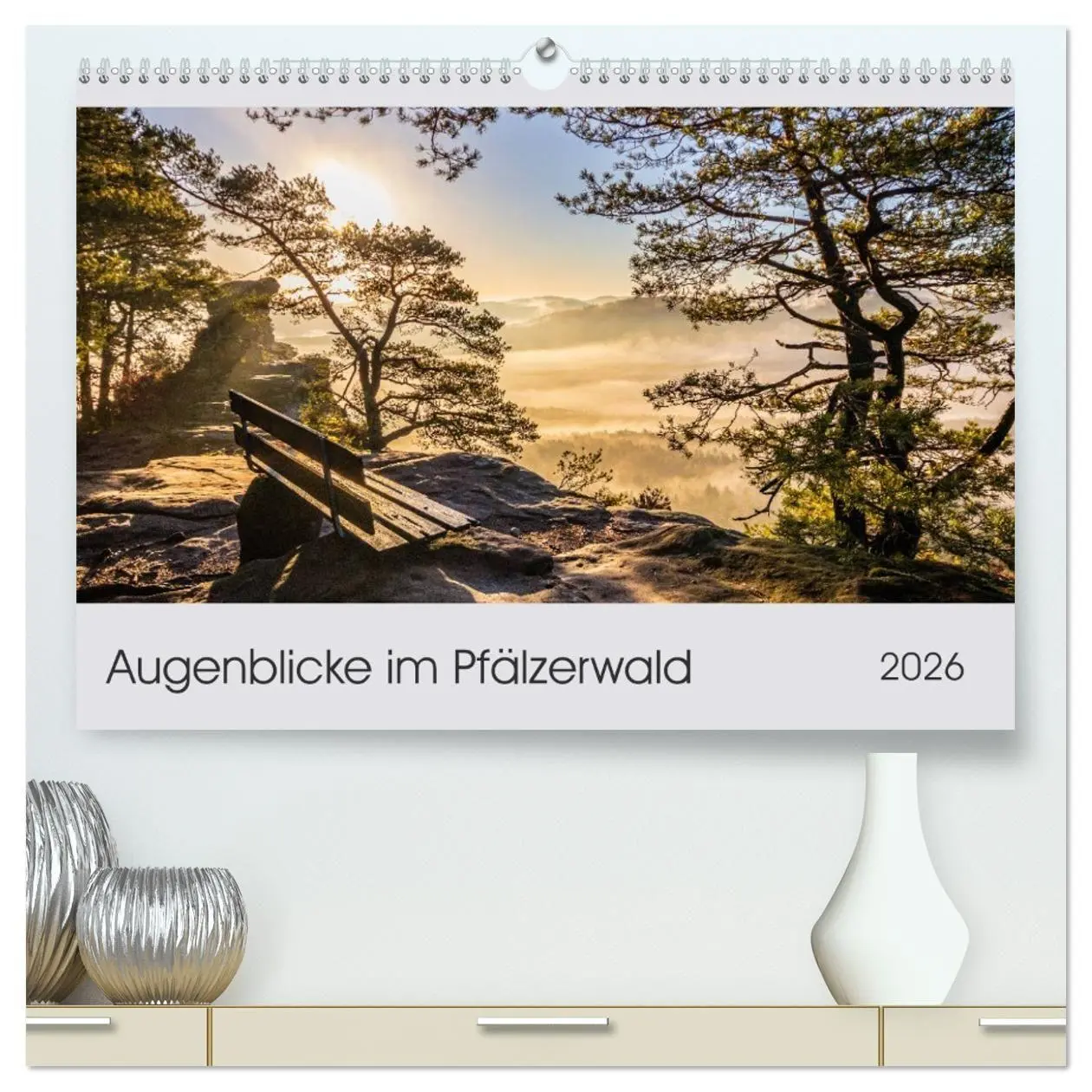 Cover: 9783457688007 | Augenblicke im Pfälzerwald (hochwertiger Premium Wandkalender 2026...