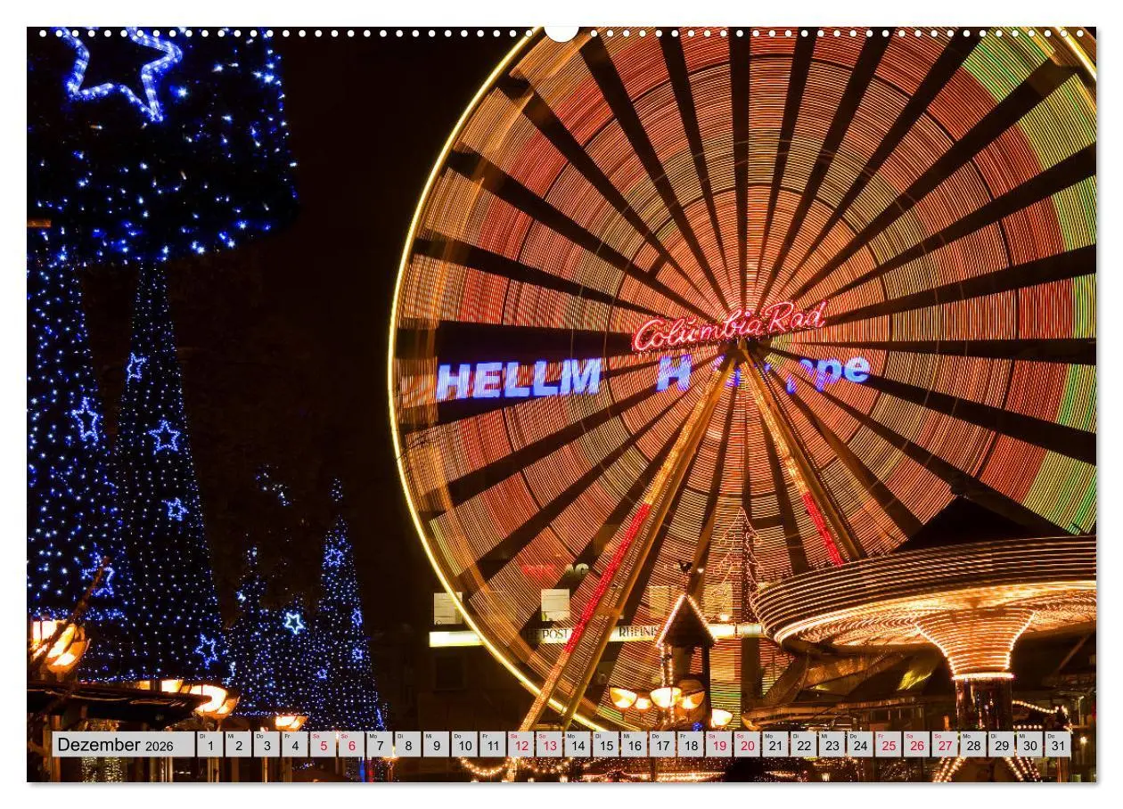 Bild: 9783457758007 | Es wird Nacht in Duisburg (hochwertiger Premium Wandkalender 2026...