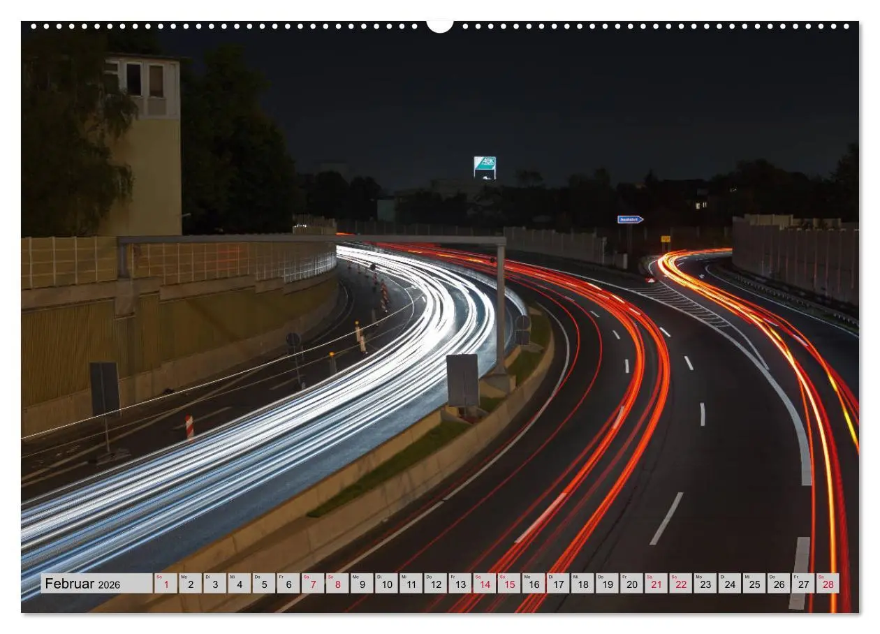 Bild: 9783457758007 | Es wird Nacht in Duisburg (hochwertiger Premium Wandkalender 2026...