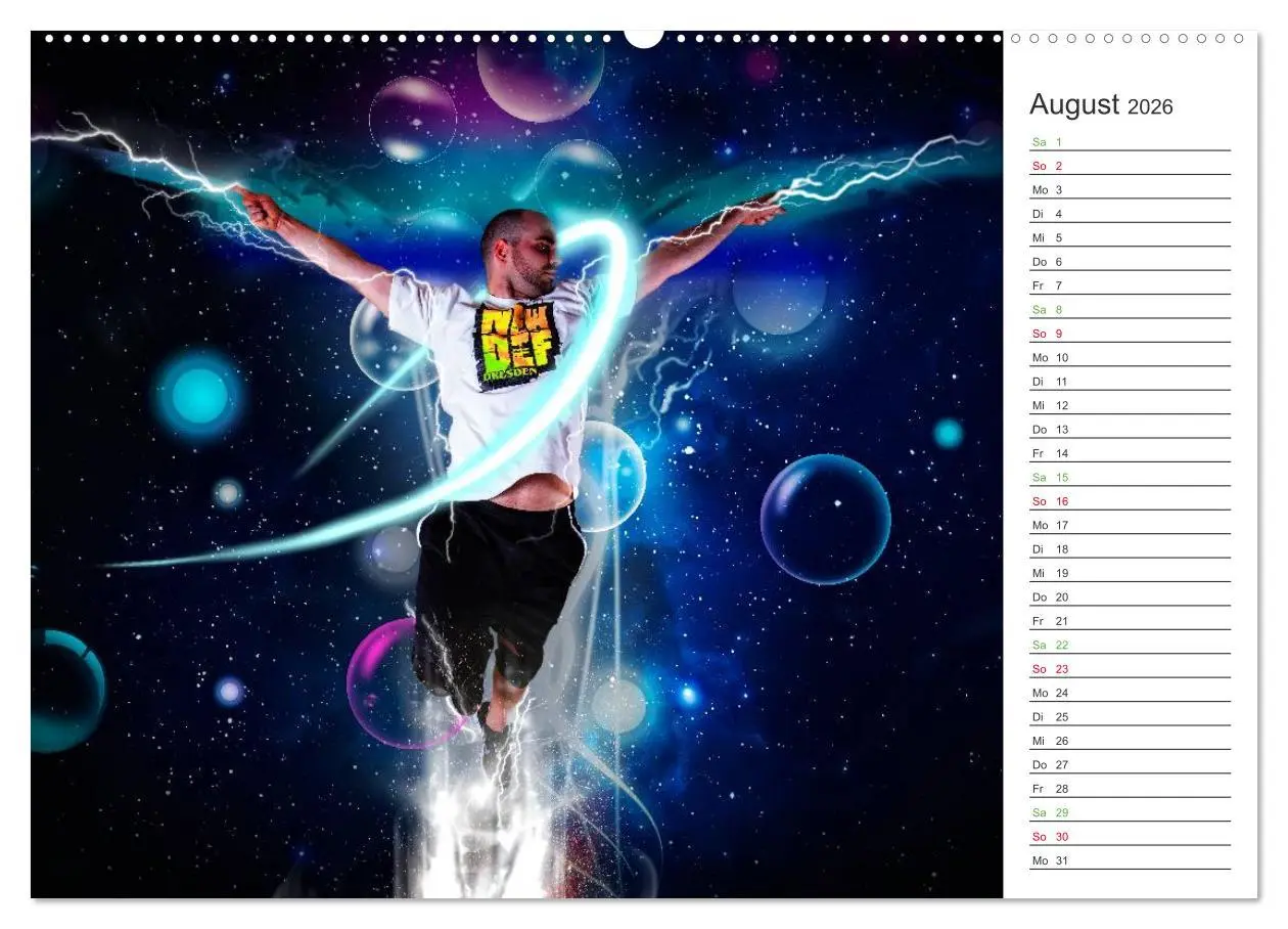 Bild: 9783457998007 | HipHopDance (Wandkalender 2026 DIN A2 quer), CALVENDO Monatskalender
