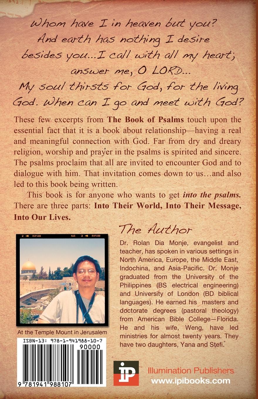 Rückseite: 9781941988107 | Into the Psalms | Rolan Monje | Taschenbuch | Englisch | 2023