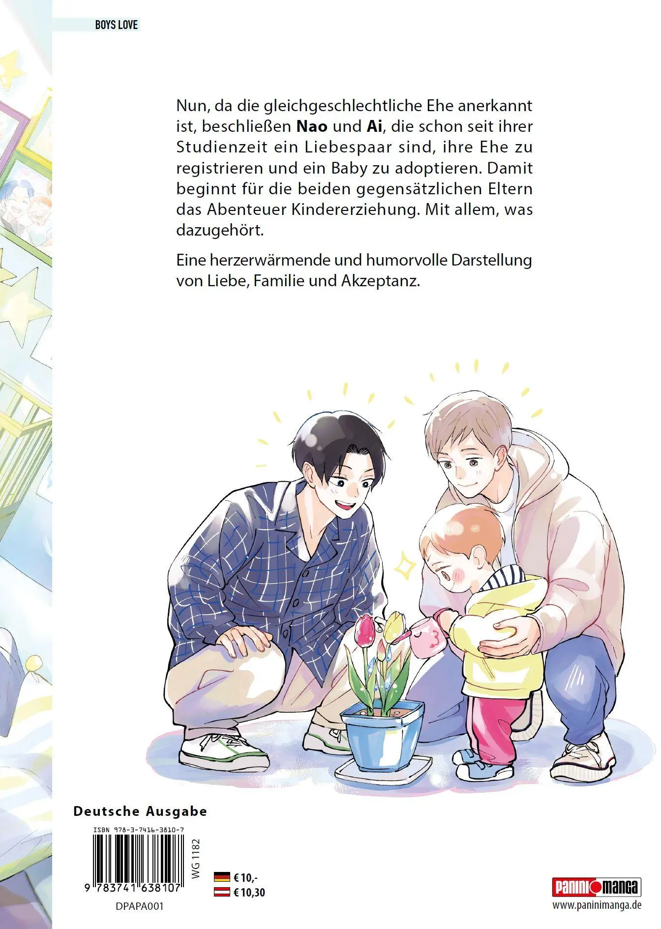 Rückseite: 9783741638107 | Mein Leben mit Papa und Papa 01 | Roji | Taschenbuch | 180 S. | 2024