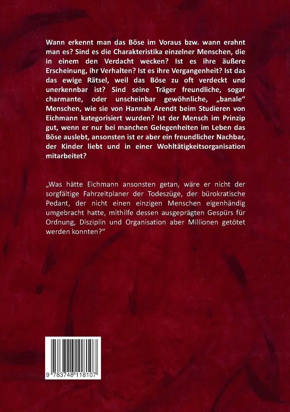 Rückseite: 9783748118107 | Gewalt unter der Maske | Dragan Petrovec | Taschenbuch | 128 S. | 2019