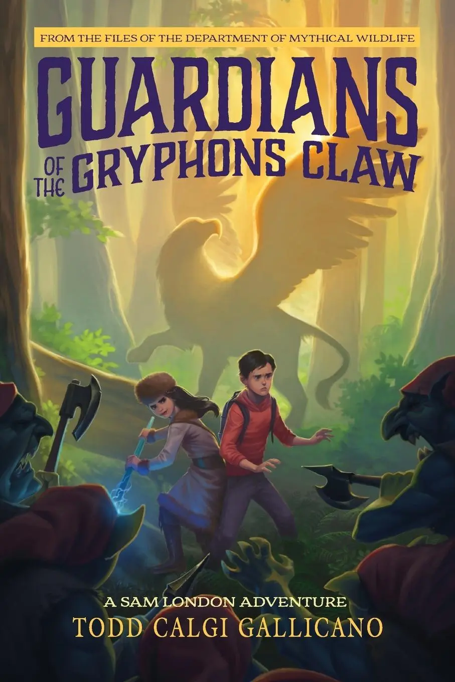 Cover: 9798988808107 | Guardians of the Gryphon's Claw | A Sam London Adventure | Gallicano