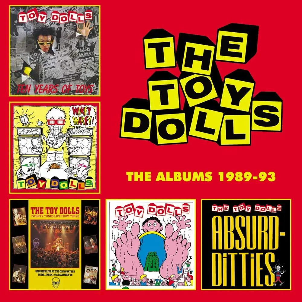 The Albums 1989-93: 5CD Clamshell Boxset