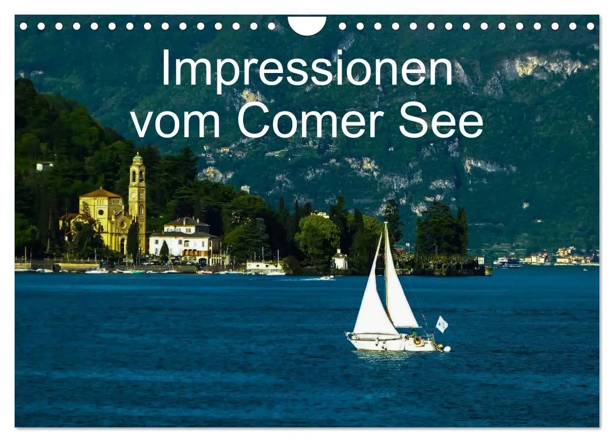 Cover: 9783516138207 | Impressionen vom Comer See (Wandkalender 2026 DIN A4 quer),...