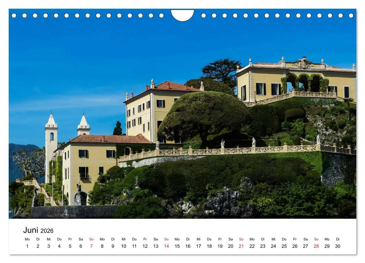 Bild: 9783516138207 | Impressionen vom Comer See (Wandkalender 2026 DIN A4 quer),...